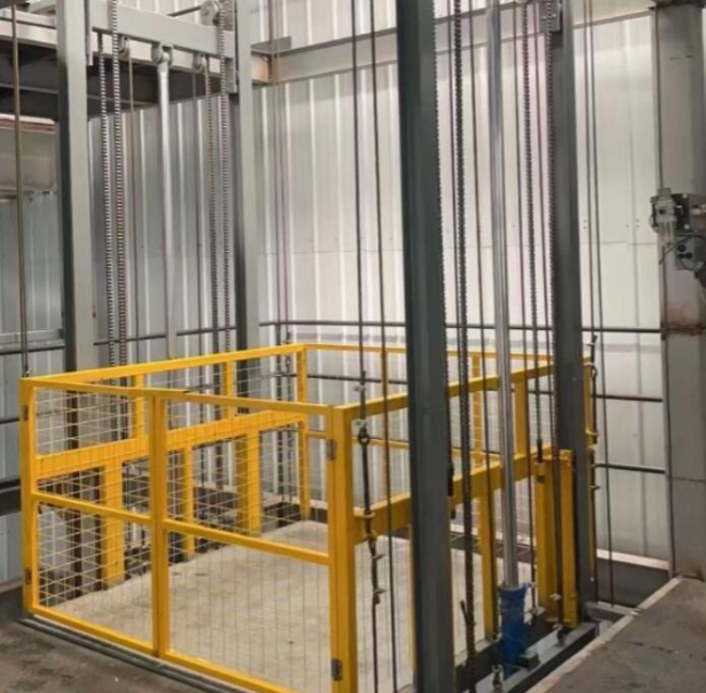 宁夏导轨式升降机一般加工周期